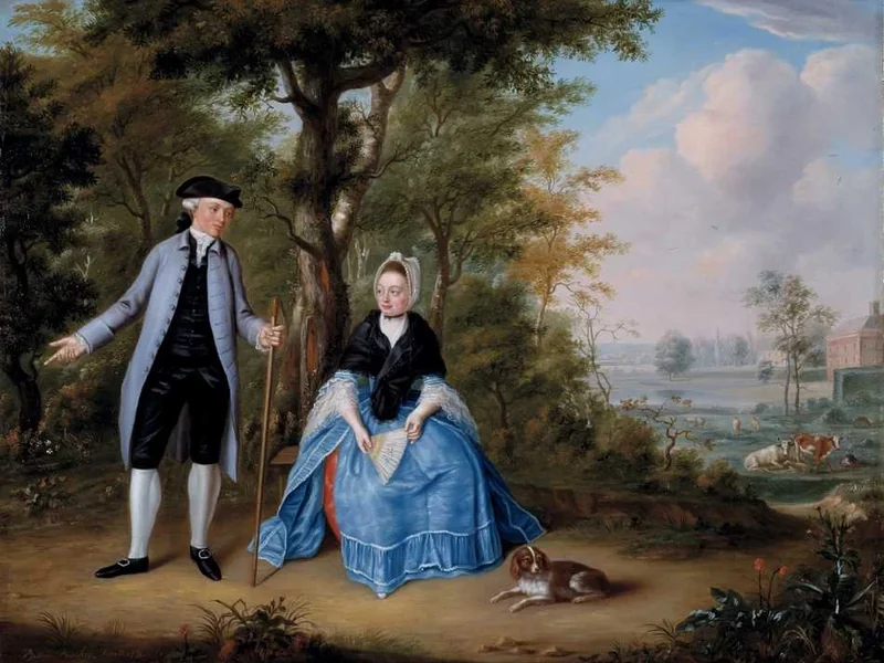 1738-Balthazar Bescheij (II) - Ritratto di Pieter De Clercq e di sua moglie Agatha Stockelaar
